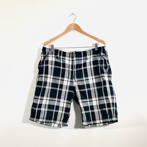 NEW Express Men Plaid Shorts